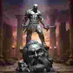 Conqueror of Titans – Gladiator Monument Bust