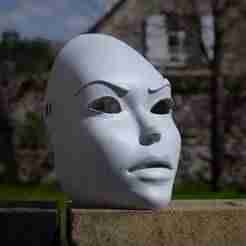 Cosplay Mask - Lara Croft - Tomb Raider