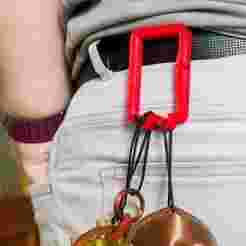 Cosplay Trinket Hook - QuickDrop Belt Clip