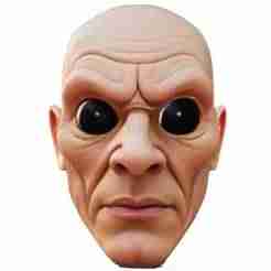 Creepy Bald Face Mask