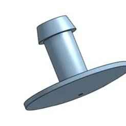 CROC strap pin, male and female press fit