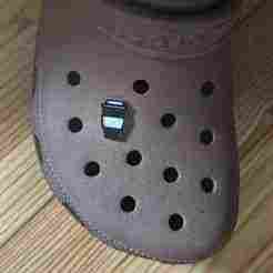 Crocs Compatible Pin Charm | Coffee Cup