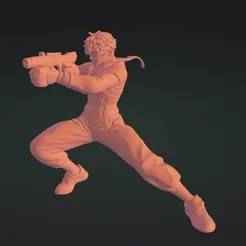 Cross Tag Battle in STL - 3D Figure for Printing and Collectors