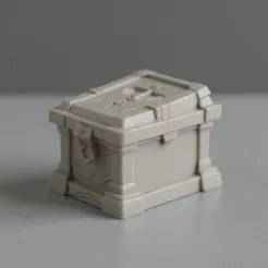Cursed Tombstone Box - Gothic Halloween Container