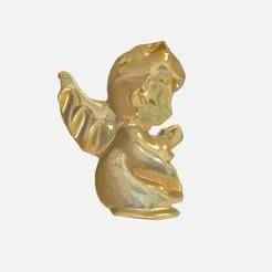 Cute angel praying silhouette, Guardian Angel Ornament, decorative angel figurine, Christmas ornament, DIY crafting