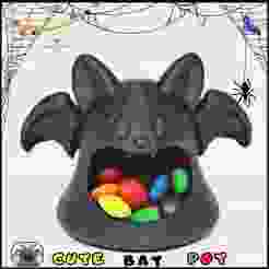 Cute Bat Pot