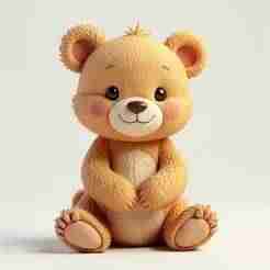 Cute Bear Keychain – STL Download
