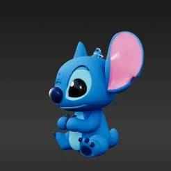 Cute Blue Alien Desk Buddy - Pocket-Sized Stylized Creature 3D Model