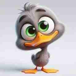 Cute Duck Toon