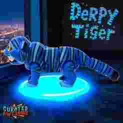 Cute Flexi Derpy Tiger from K-Pop