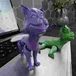 😺Cute Flexi Print-in-Place Smiling Cat 🐾🐈