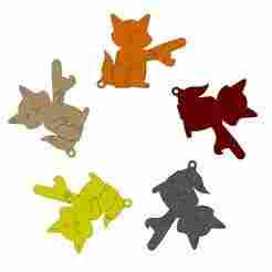 Cute Fox Bottle Opener Keychain