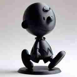 Cute Kid Cartoon Showpiece 3D Print Model Figurine