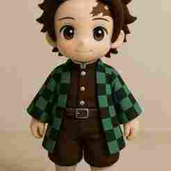 Cute & Soft Style Tanjiro Kamado Figurine - Demon Slayer