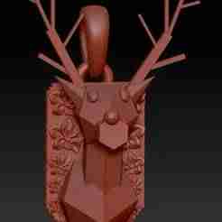 D GOLD ANIMALS PENDANT 3d printable model