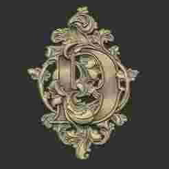 D letter design