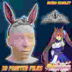 Daiwa Scarlet Cosplay Ears and Crown Accessories Umamusume: Pretty Derby