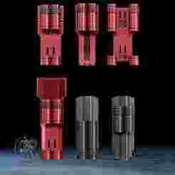 Daredevil Billy Club Holsters 3D Printer STL File