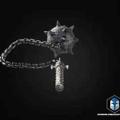 Dark Ages Flail - 3D Print Files