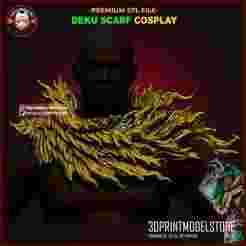 Dark Deku Scarf Cosplay Anime - My Hero Academia - Deku Mask