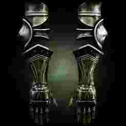 DARK SOULS 3 KNIGHT ARM ARMOR LIFE SIZE COSPLAY – GAUNTLETS & PAULDRON FAN ART STL