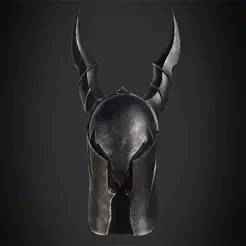 Dark Souls Black Knight Helmet for Cosplay
