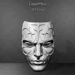 Dark Thorn Mask – Highly Detailed 3D Printable Mask STL for Cosplay, Gothic Art & Fantasy Decor