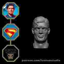 David Corenswet as Superman – 3D Printable Bust STL & OBJ