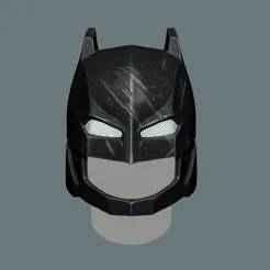 DC Batman Heavy Armor Helmet Cosplay Prop