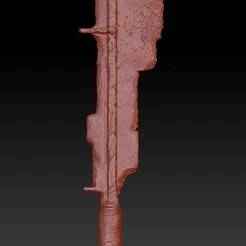 Dead By daylight Trapper Machete cosplay prop for 3d printing