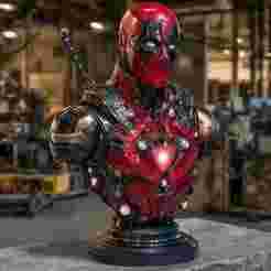 Deadpool Action Figure Bust Statue