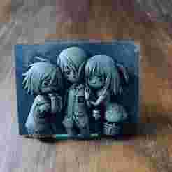 Death note 3d relief painting