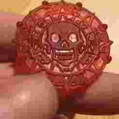 decorative cosplay pirate cursed coin