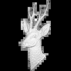 Deer 3D Model Carving STL File for CNC and 3D Printers