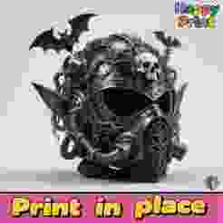 Demon helmet