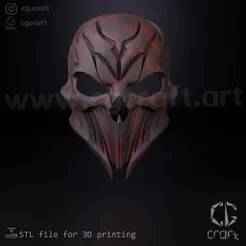 DEMON SKULL MASK
