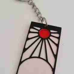 Demon Slayer earrings/key ring