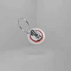 Demon Slayer Logo Keychain (Kimetsu no Yaiba) – Printable STL File