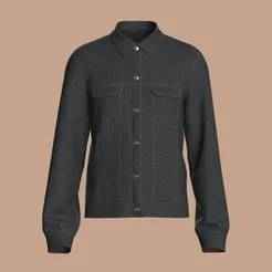Denim Jacket | Marvelous / Clo3d / obj / fbx