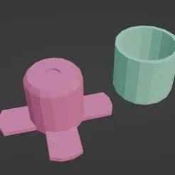 Detachable pony tail base for wigs