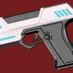 Devil May Cry Netflix - Lady handgun 3D model