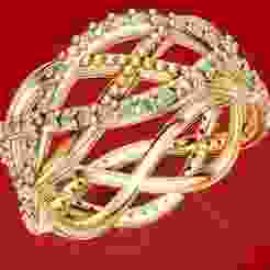 Diamond Weaves ringDiamond Weaves ring