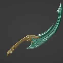 Diana's Blade (Pyrotechnic skin) LoL