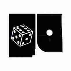 Dice Business Card Holder