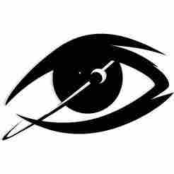 dinosaur eye with a meteor reflection inside 2 - 2D/3D Wall Art STL+SVG For CNC Router, Plasma, Waterjet, Laser & 3D Printer