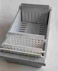 Dish sponge tray with wring out holes - fits IKEA Vattudalen half-size sink