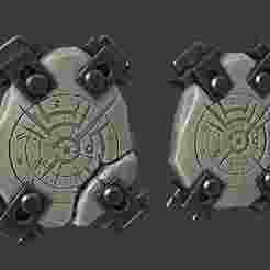 Dishonored Rune prop cosplay set 3d model (stl file) for printing