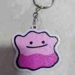 DITTO POKEMON KEYCHAIN