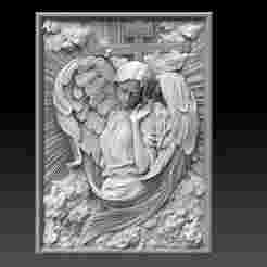 Divine Angel with Cross