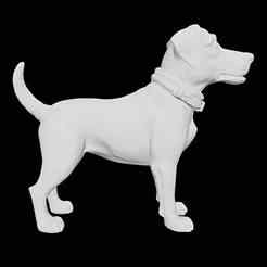 Dog Figurine Model